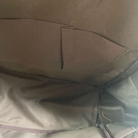 Fashion Designer Tan and Brown Quilted Large Tote Bag - Picture 11 of 11